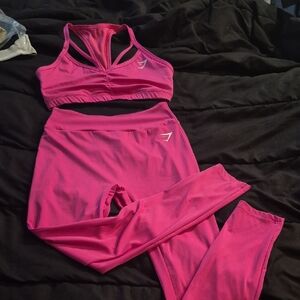 Gymshark Power Pink Set